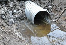 Steel slag culverts